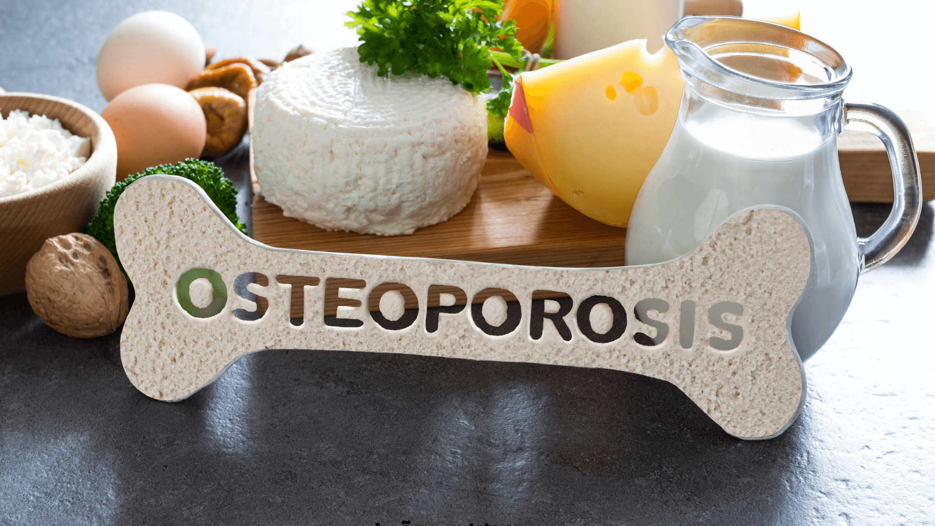 Chế độ ăn uống hợp lý cho bệnh nhân loãng xương